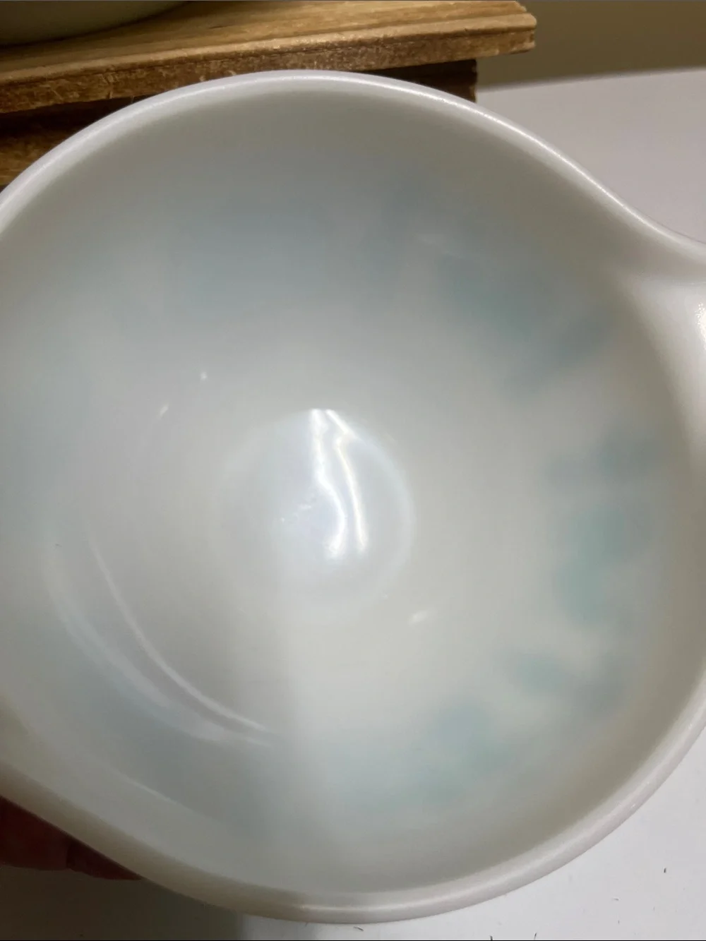 VTG Pyrex Amish Butterprint Cinderella mixing Bowls set of (2) good condition